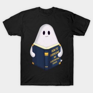 Existential Crisis Book Ghost T-Shirt